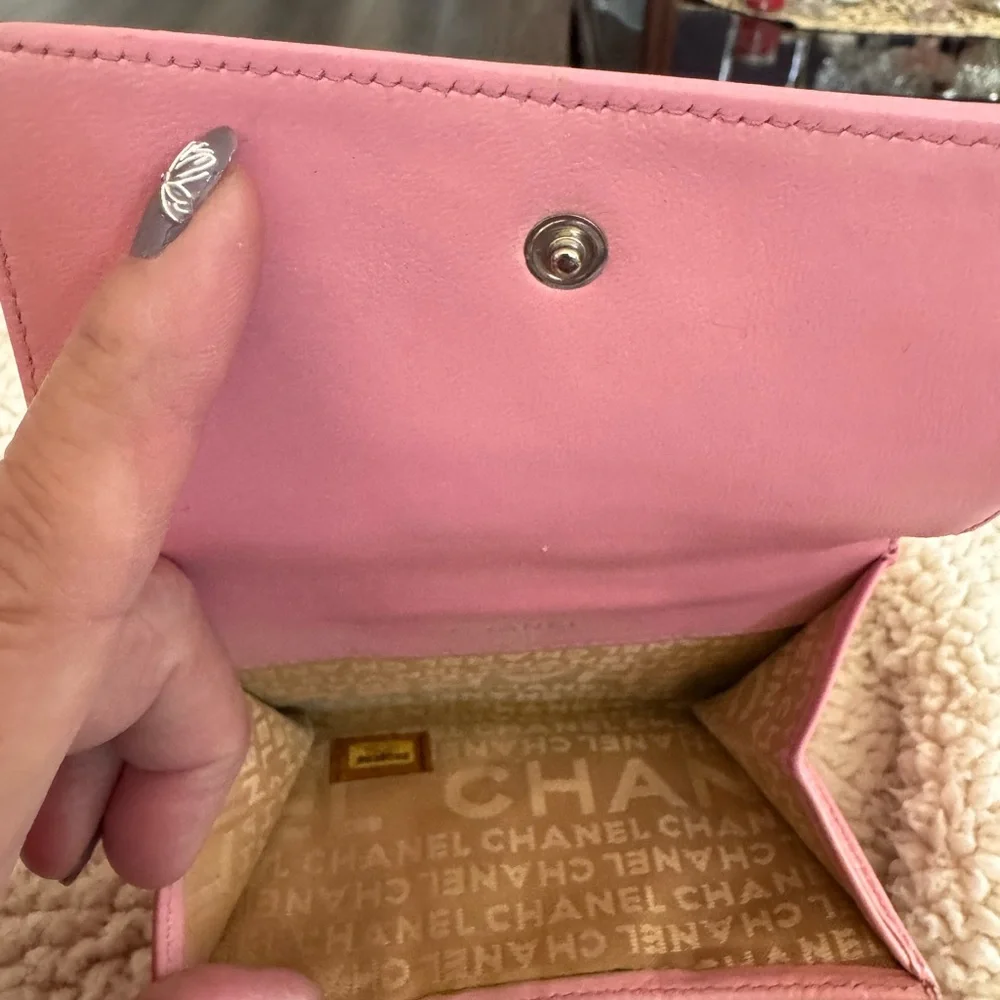 Authentic Chaneel Compact Wallet - Picture 9 of 13